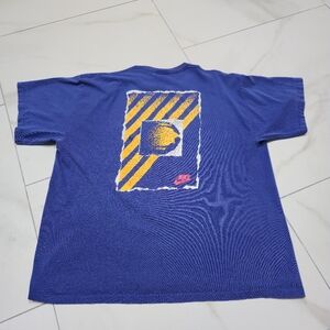 Vintage 90's Nike Tennis Challenge Court Tshirt Rare Double Hit Chest And Back🔥